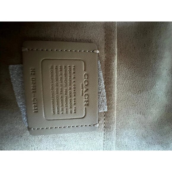 COACH CT831 Mini Klare Crossbody Bag With Floral Print Leather Chalk Multi - Picture 8 of 9